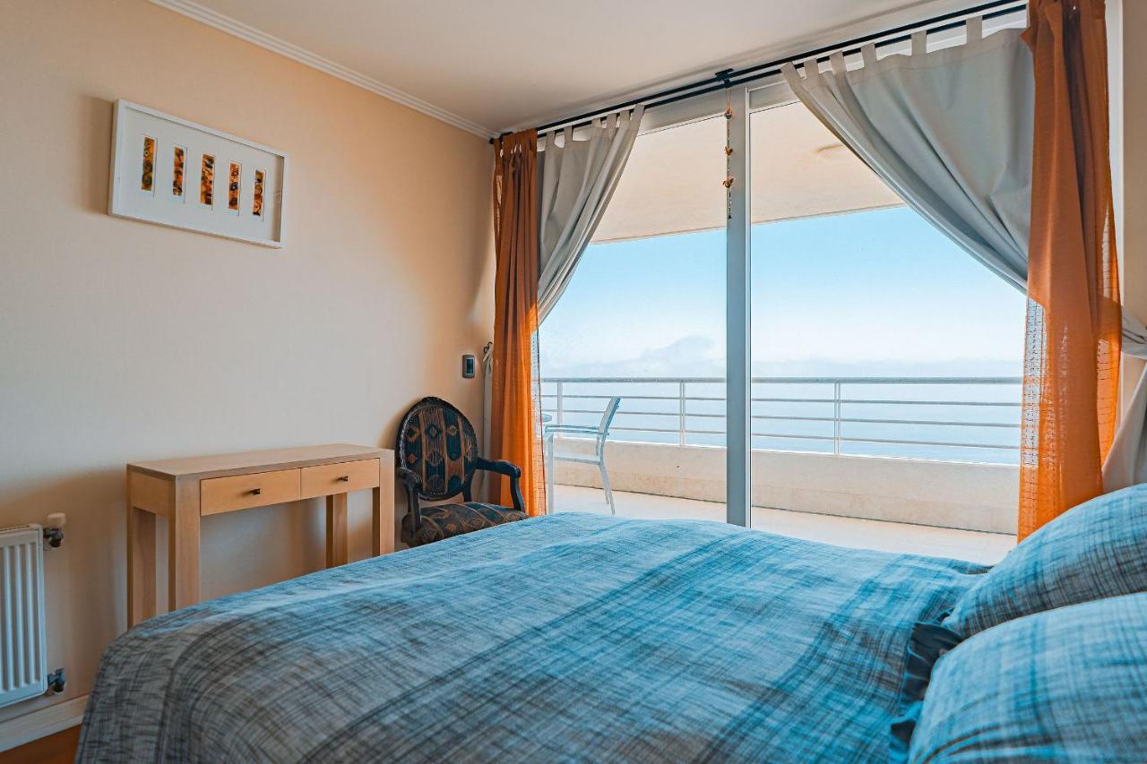 Hermoso Departamento Con Insuperable Vista Al Mar Apartment Виня дел Мар Екстериор снимка