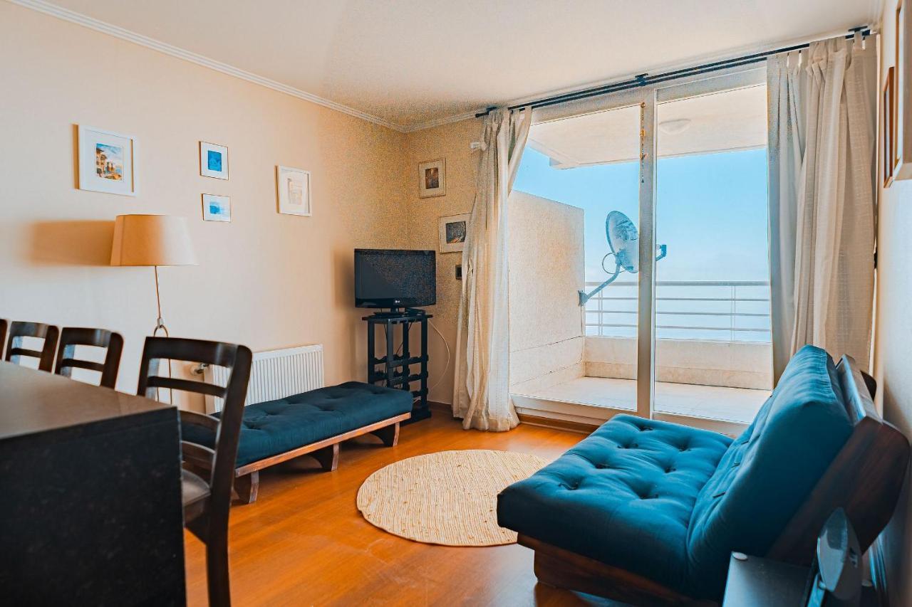 Hermoso Departamento Con Insuperable Vista Al Mar Apartment Виня дел Мар Екстериор снимка