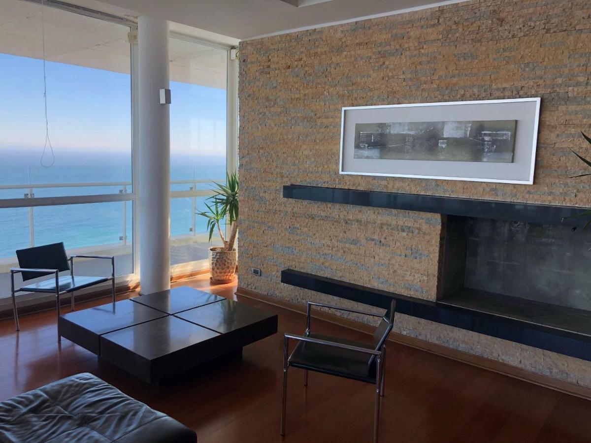 Hermoso Departamento Con Insuperable Vista Al Mar Apartment Виня дел Мар Екстериор снимка