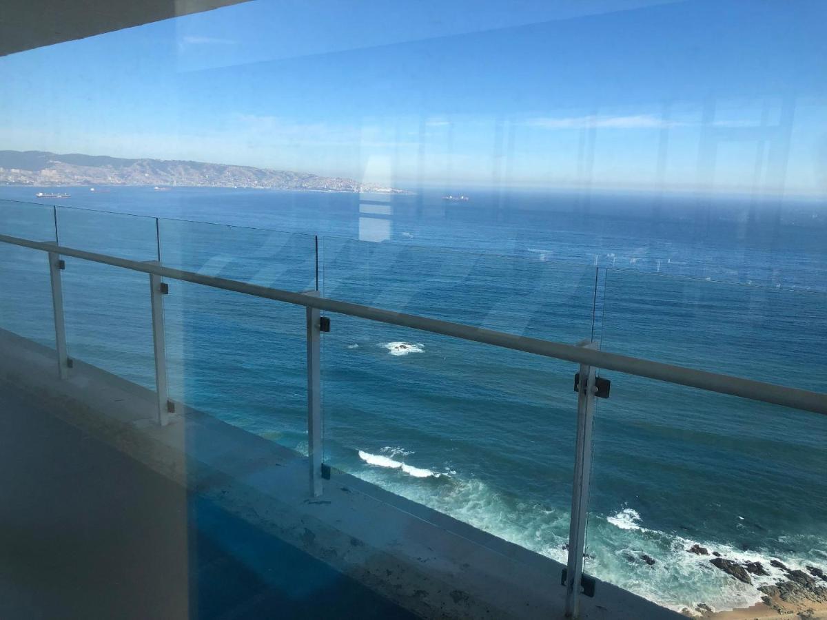 Hermoso Departamento Con Insuperable Vista Al Mar Apartment Виня дел Мар Екстериор снимка